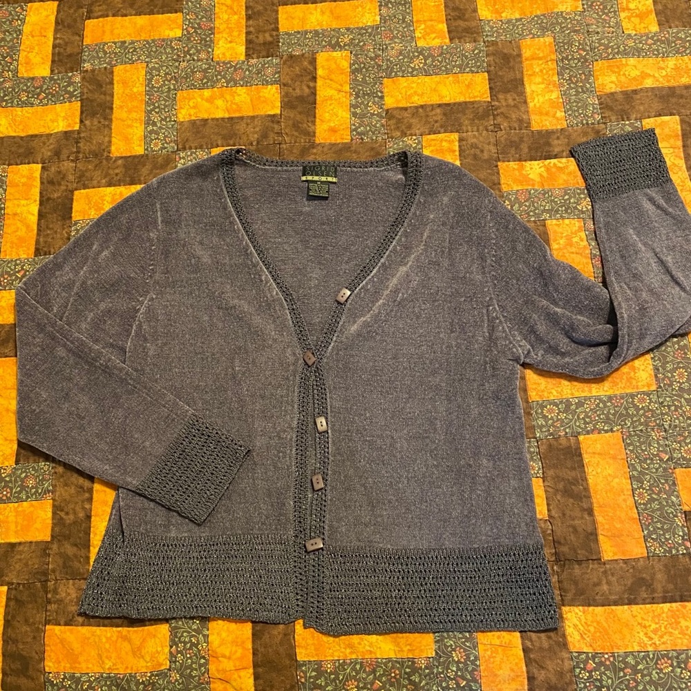 Matching cardigan & camisole tank top Sigrid Olson